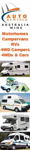 Hire a car, camper or motorhome at competative rates anywhere in Australia