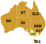 Map of Australia