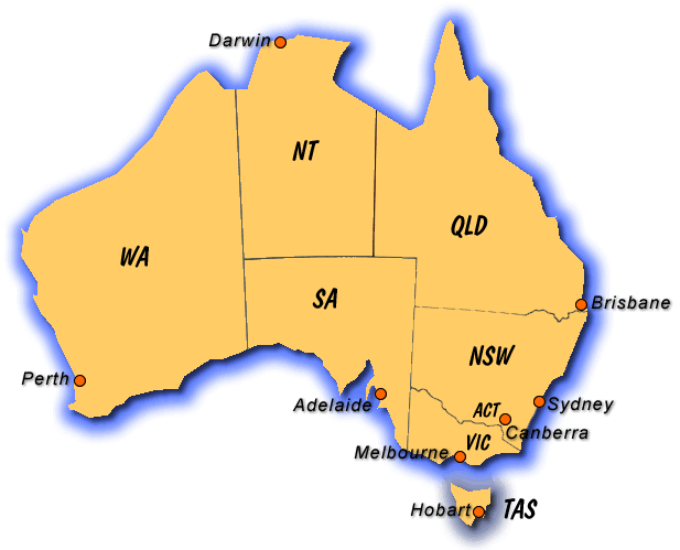 Maps of Australia