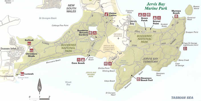 Booderee National Park Map