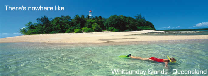 Come and holiday in Whitsunday Islands QLD