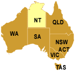 Map of Australia