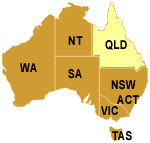 Map of Australia