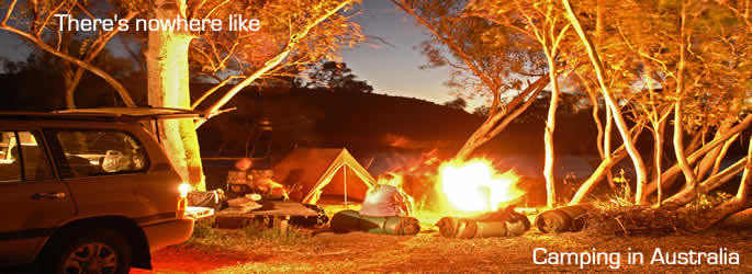 Come on a camping holiday in Australia