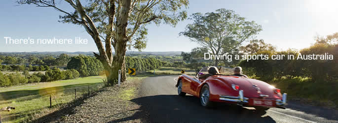 Rent a sports car in Australia