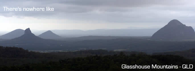 Visit beautiful Glasshouse Mountains your next holiday