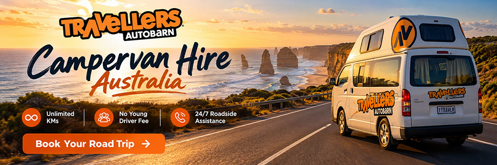 Travellers Autobarn campervan hire Australia
