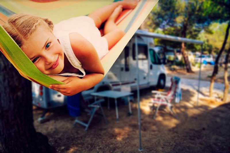 Kids love motorhome holidays